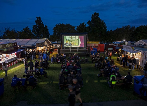 Sundown Cinema. Photo: Jonathan Cole Photography Ltd / Isle of Man TT