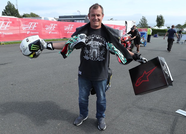 John McGuinness. Photo Dave Kneen / ManxPhotosOnline