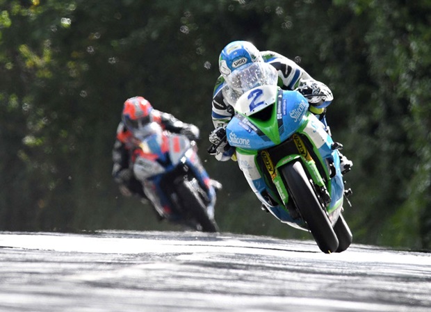 Dean Harrison at the first qualifying session of TT 2019