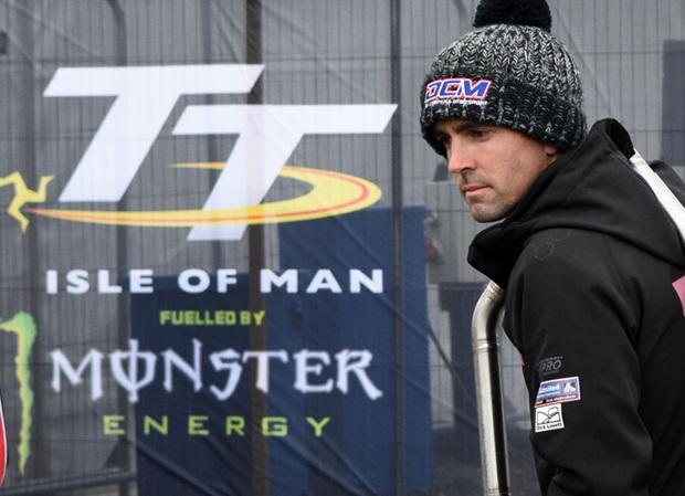 Dan Cooper, in the paddock on Friday. Photo RP Watkinson